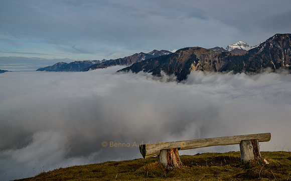 Bank auf dem Sädel (oberhalb Lungernsee)