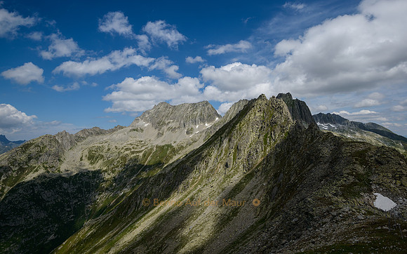 Herrliche Lichtstimmung oberhalb der Brunnenplangge