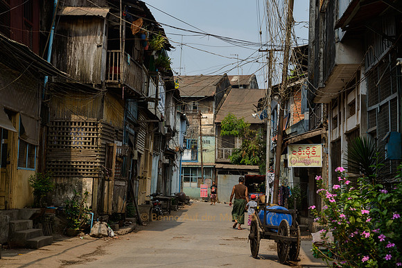 Seitenstrasse in Mawlamyine (Mawlamyine)