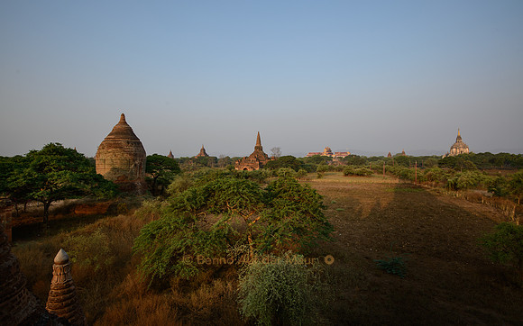 Morgenstimmung in Old Bagan
