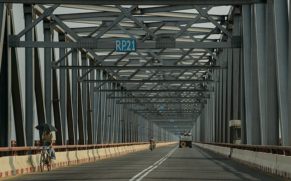 Ayeyawady Bridge bei Pakokku