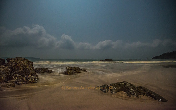 Ngapali Beach im Mondlicht