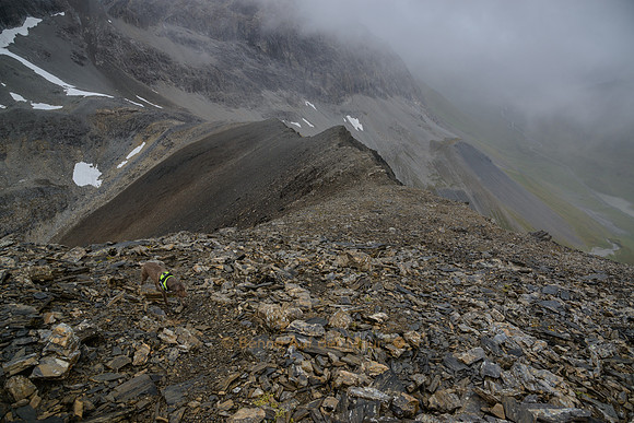 You've made it - on top of Igl Compass - 9895 ft!