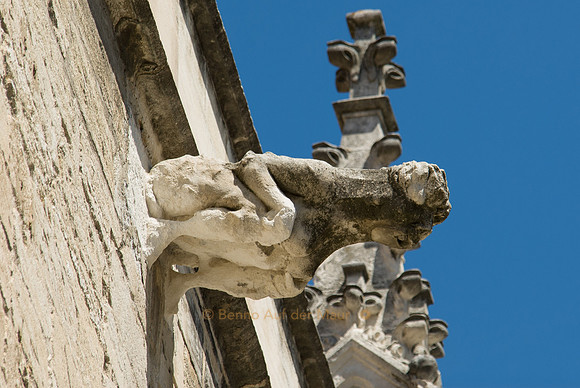 Steinfigur am "Le Douché" - Uzès