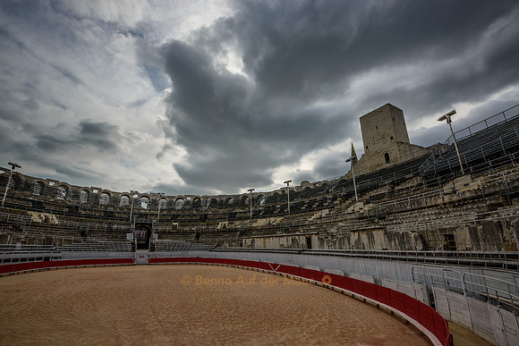 Das Amphitheater von Arles, erbaut im 1. Jh. n. Christus, fasste 25'000 Zuschauer