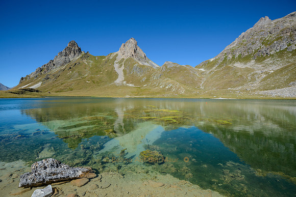 Pic de la Ceintrure,  Pic de la Fourchette und Pointe des Blanchets