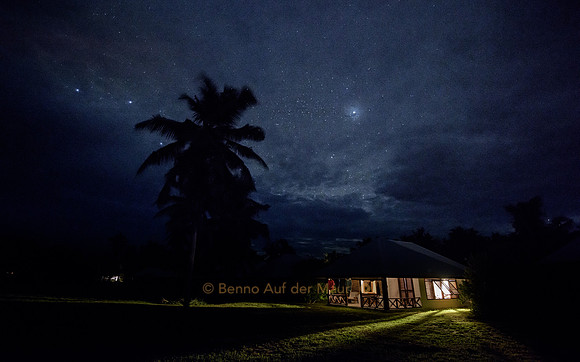 Bungalow der Bird Island Lodge