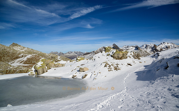 Kleiner Bergsee bei Valletta