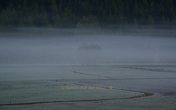 Herbstmorgen im Obergoms