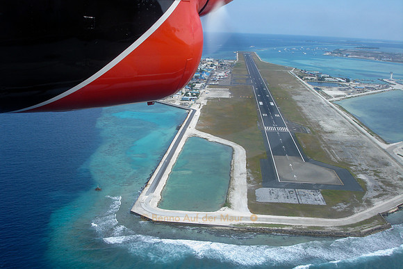 Atoll, Luftaufnahme