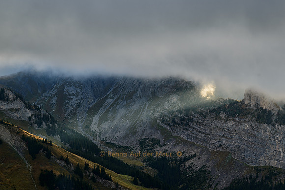 Lichtstimmung auf der Schynige Platte - Berner Oberland