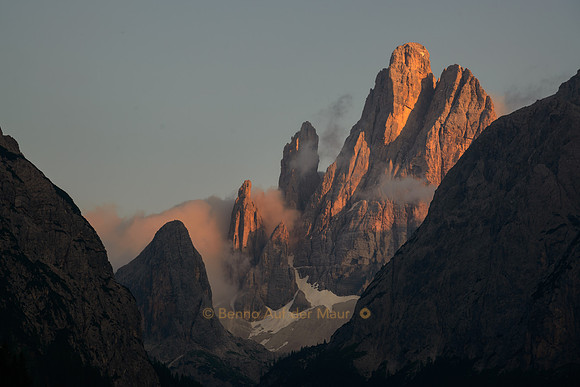 Abendrot am Zwölferkofel