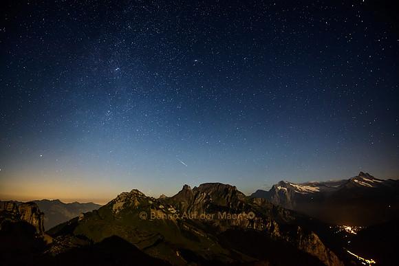 Brienzer Rothorn, Loucherhorn, Sägissa, Wetterhorn und Schreckhorn