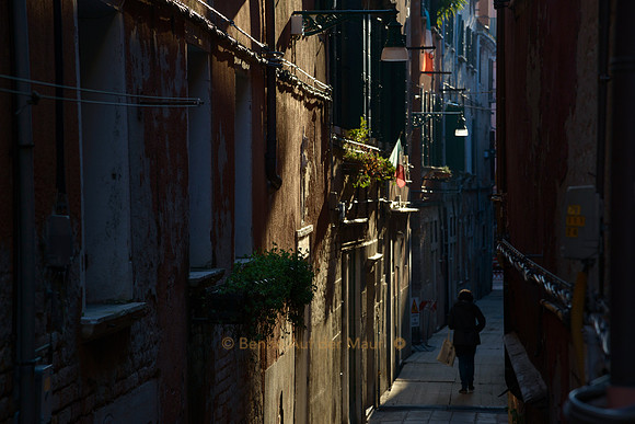 Gassenszene in Venedig