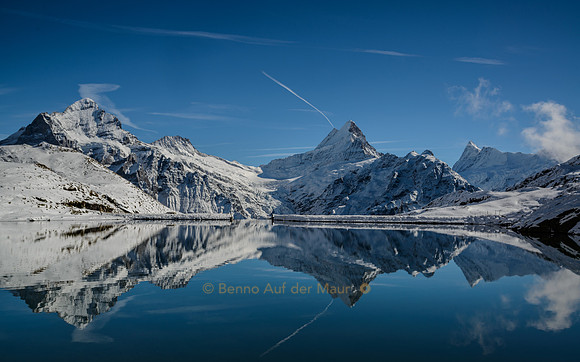 Wetterhorn, Schreckhorn und Finsteraarhorn